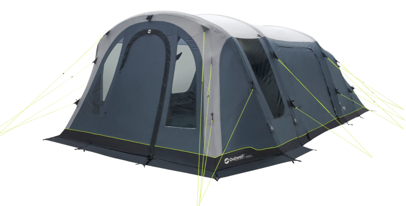 outwell sacramento 6 air package deal (footprint + carpet)